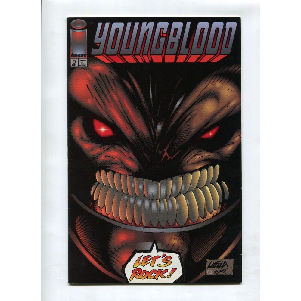 Youngblood #5 #4 Image Comics 1993 Comic Book